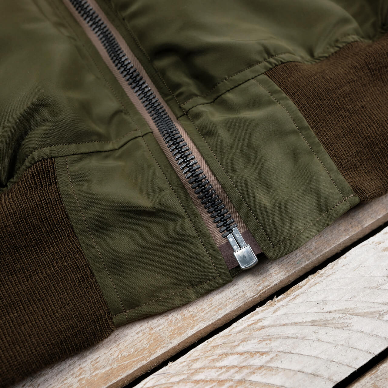 BR15321 B-15C Flight Jacket Oliv