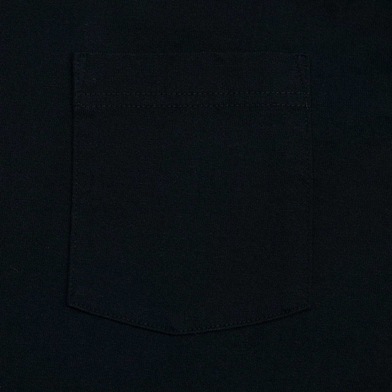 WV68849 Whitesville Longsleeve Pocket Tee Schwarz