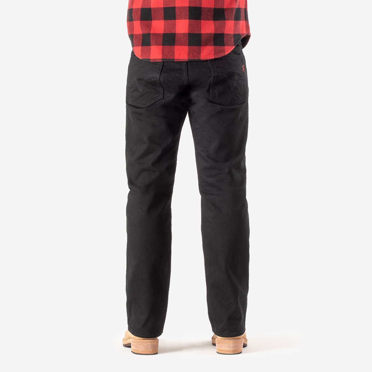 IH-634S-142bb 14oz Straight Cut Black/Black