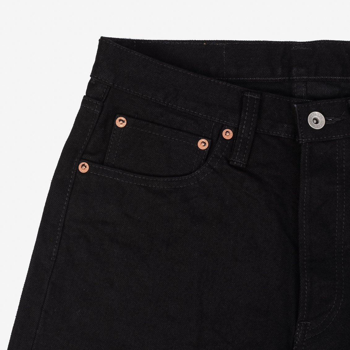 IH-634S-142bb 14oz Straight Cut Black/Black