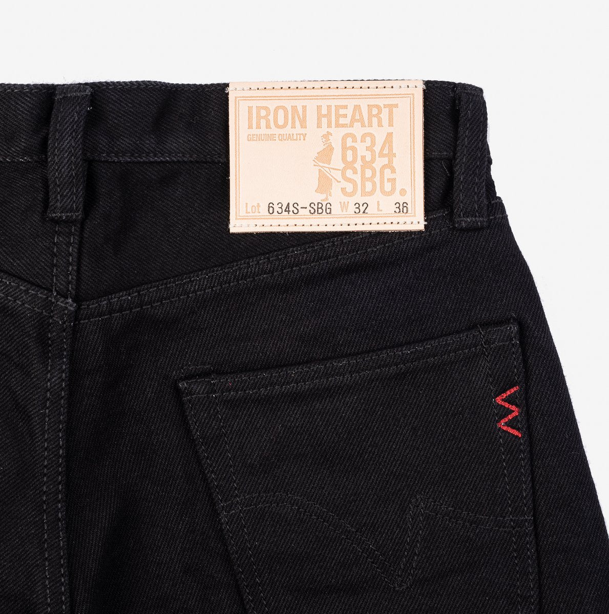 IH-634S-SBG 21oz Straight Cut Super Black