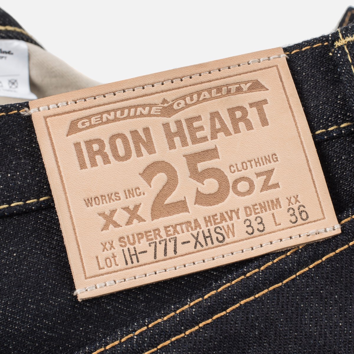 IH-777-XHS 25oz Selvedge Denim Slim Tapered