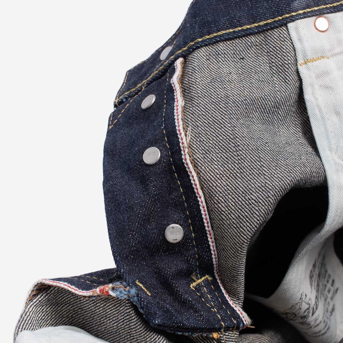 IH-777N 17oz Slim Tapered Natural Indigo