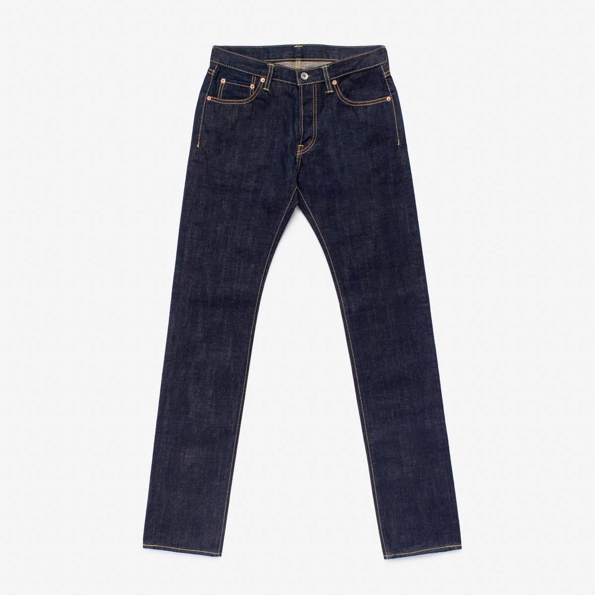 IH-777N 17oz Slim Tapered Natural Indigo
