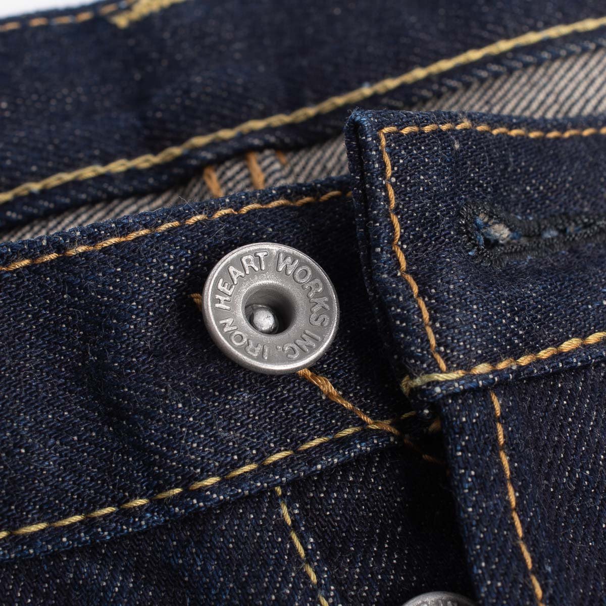 IH-777N 17oz Slim Tapered Natural Indigo