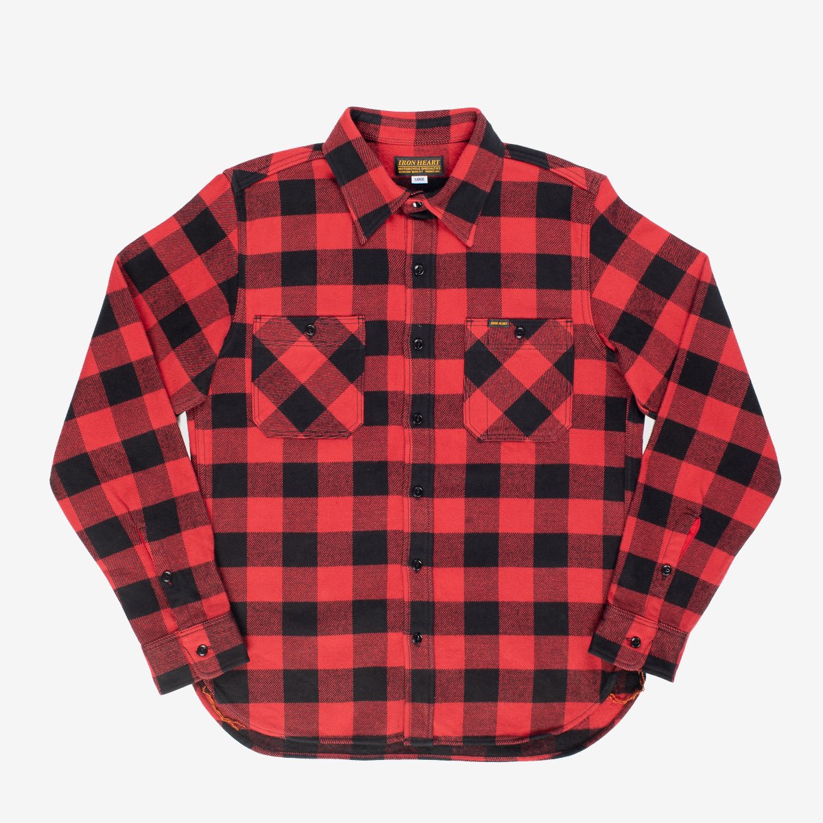 IHSH-244 Work Shirt Buffalo Check Rot