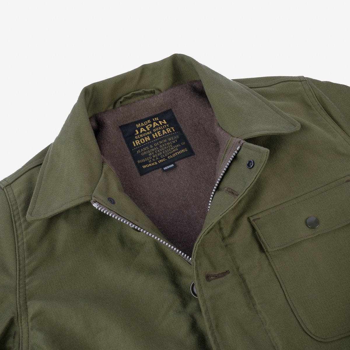 IHM-40 Whipcord A2 Deck Jacket Oliv