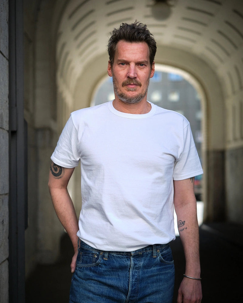 White T-Shirts for Men – Fit & Style Guide by Burg & Schild