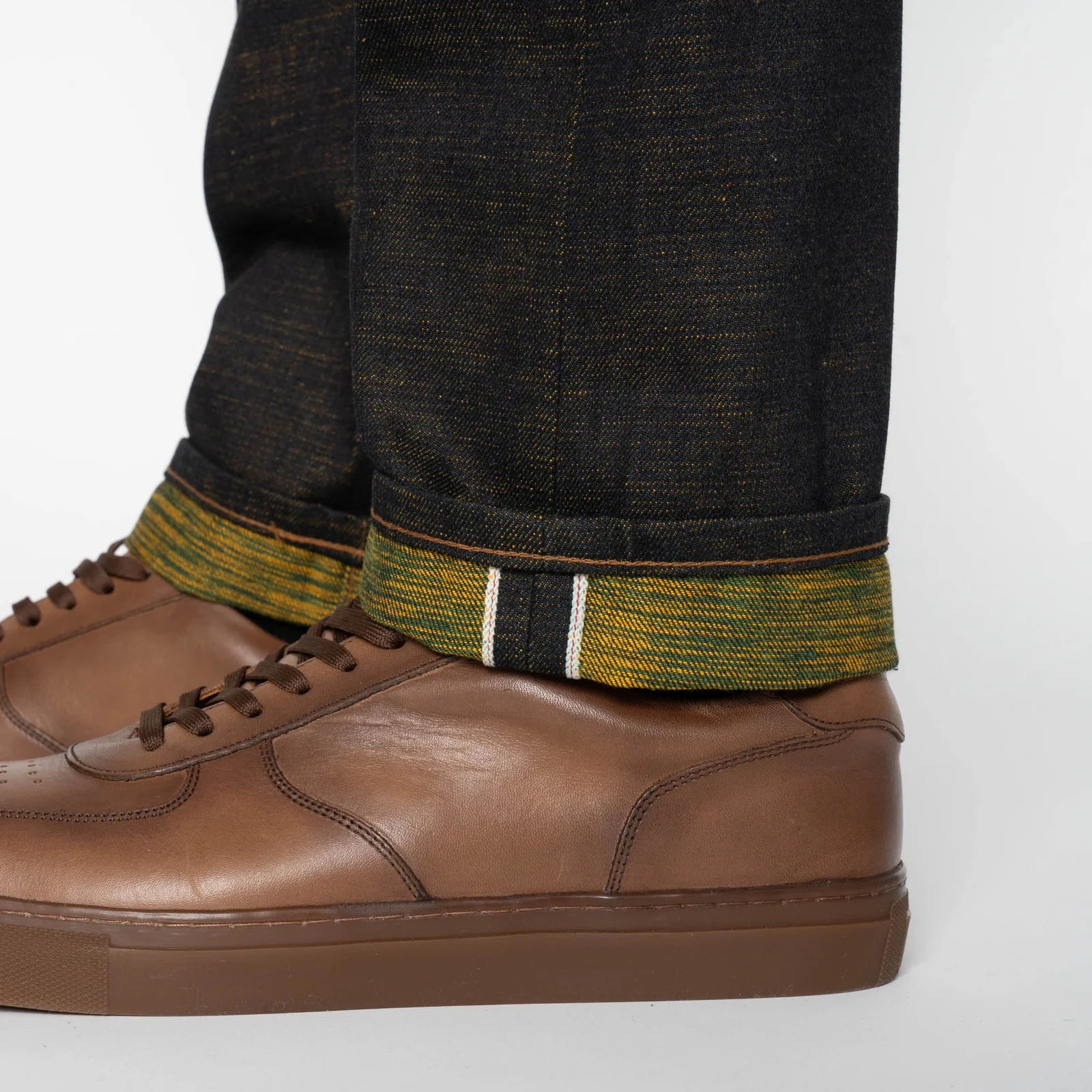 Weird Guy Citrus Kasuri Weft Selvedge