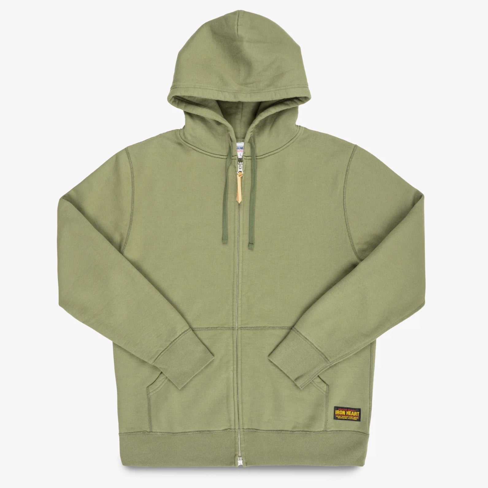 IHSW-10-OLV 14 oz. Ultra Heavy Zip Hoodie Olive