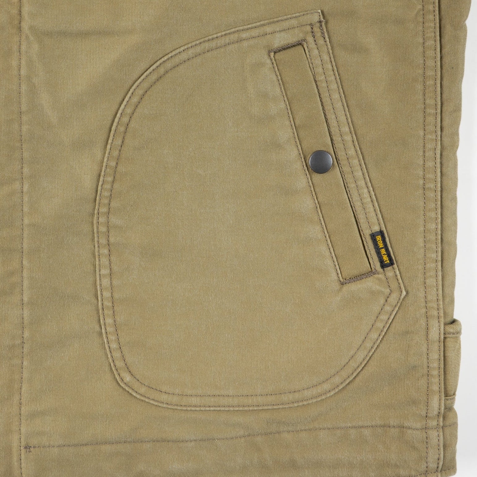 IHM-48-KHA 12oz Whipcord Lightweight N1 Deck Jacket, Khaki