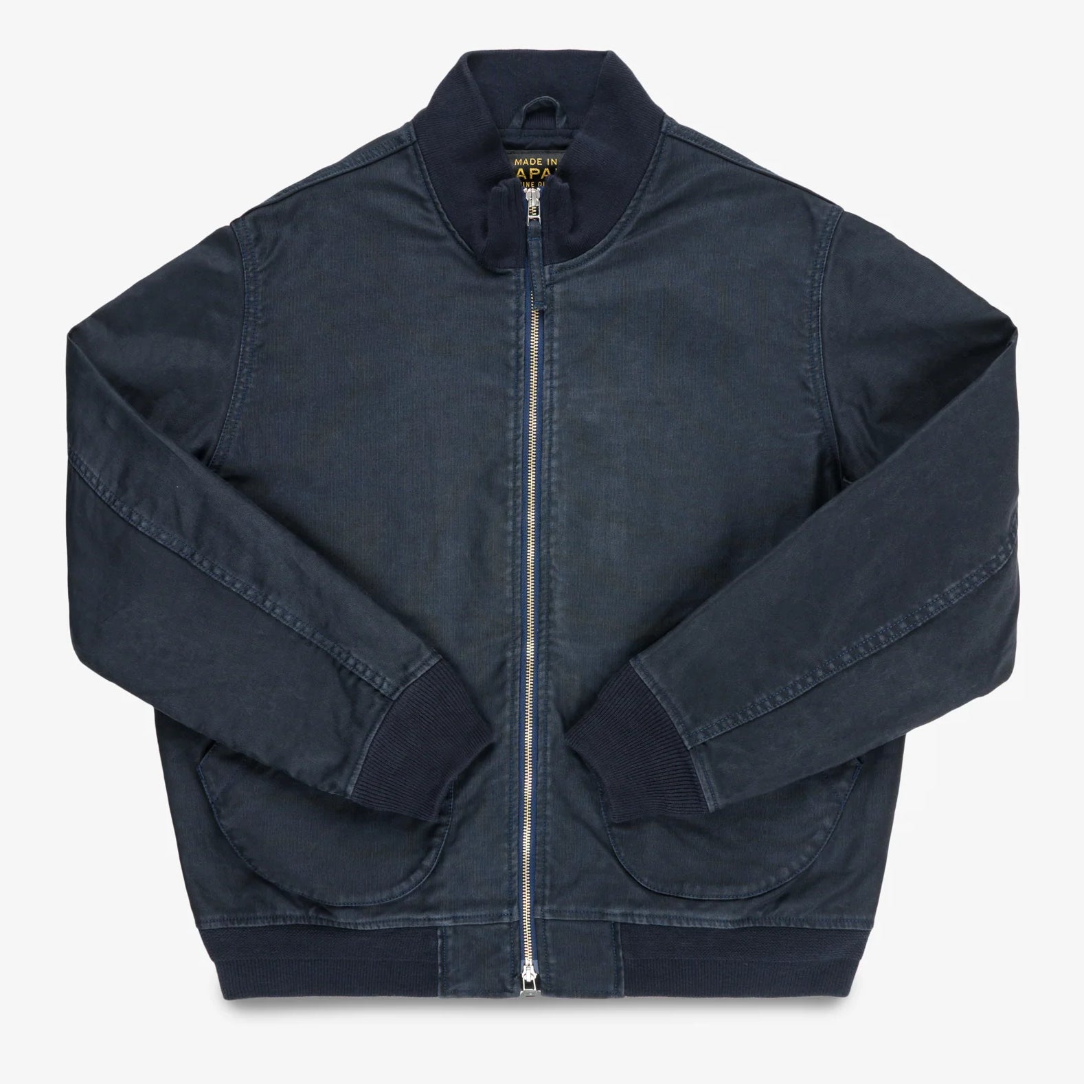 IHM-47-ODG 12oz Whipcord Tanker Jacket, Navy