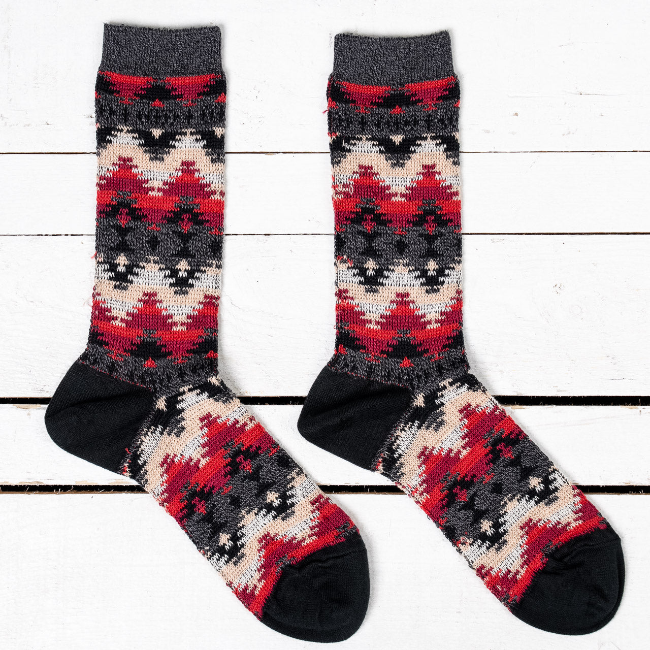 WigWam JQ Crew Socks Black