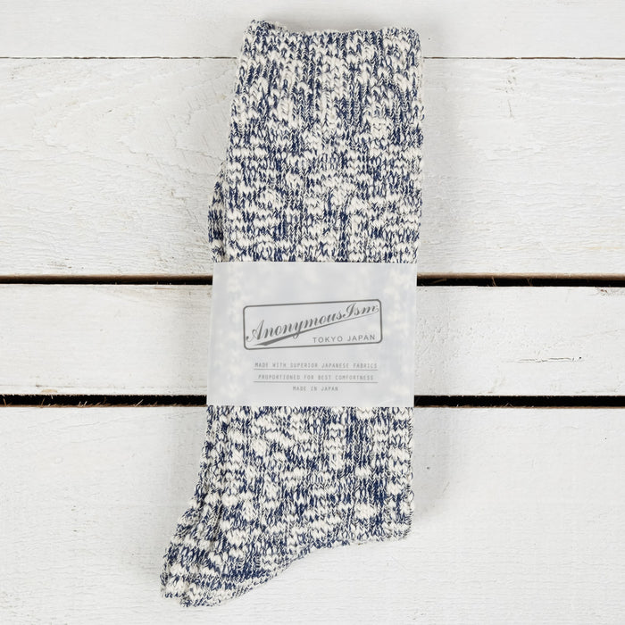 Light weight Slub Crew socks
