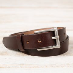 Belt Slim Garrison Oak Cherry/Nickel