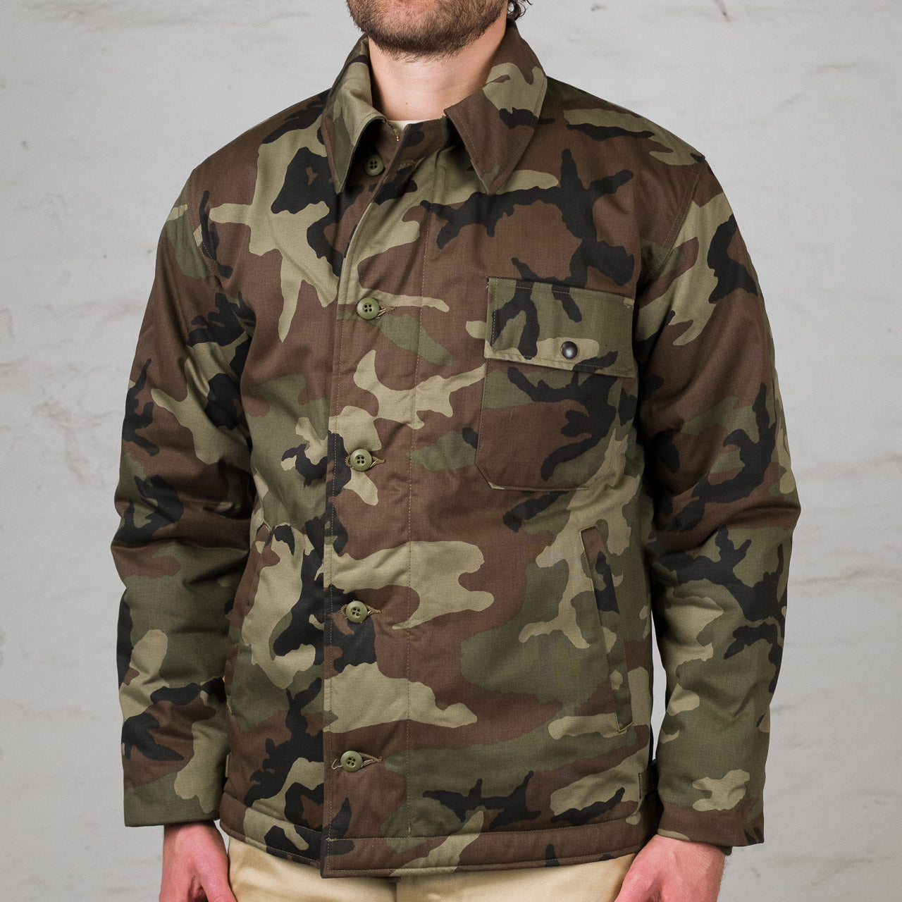 A-2 Deck Jacket Camouflage Version