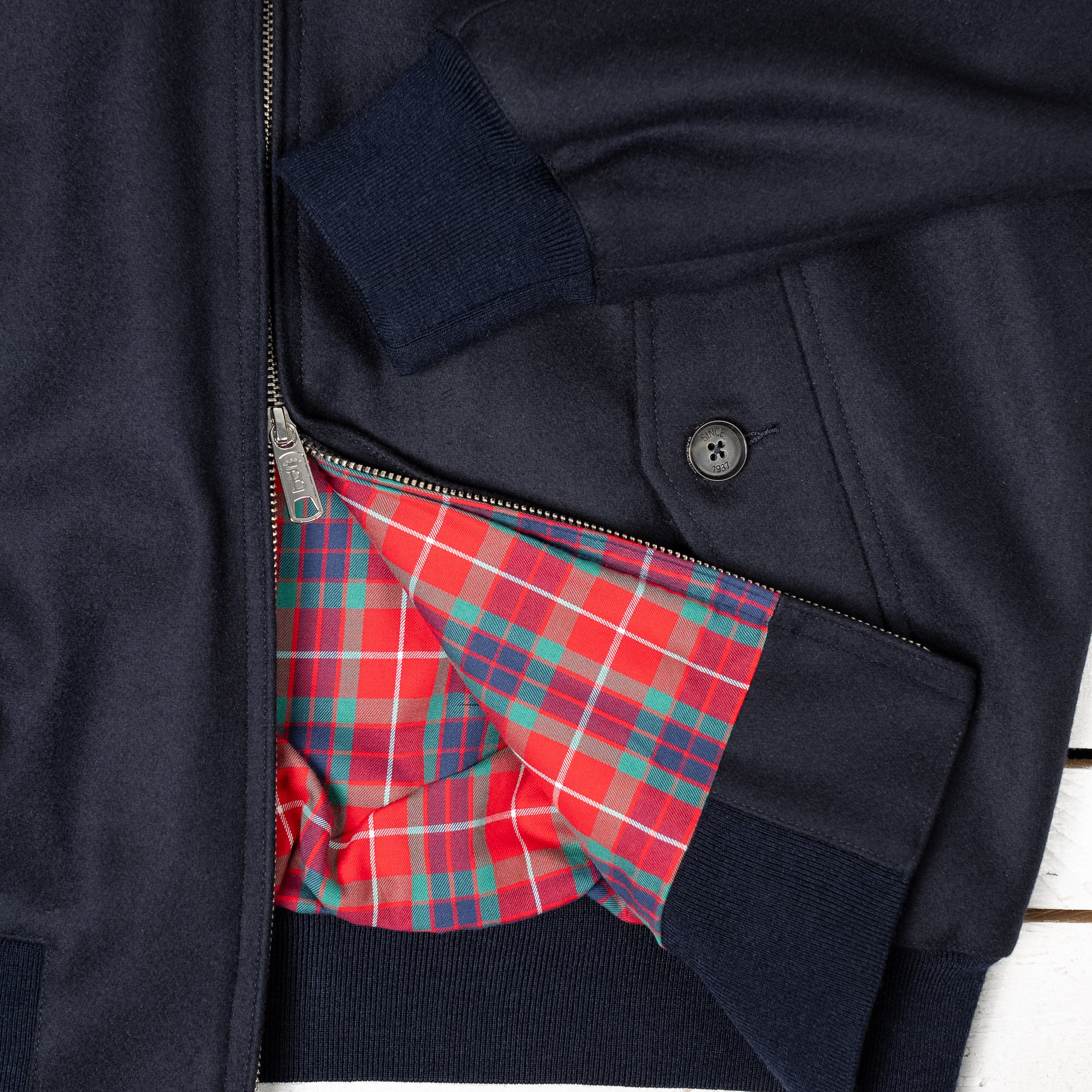 G9 Melton Wool Deep Blue