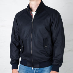 G9 Melton Wool Deep Blue