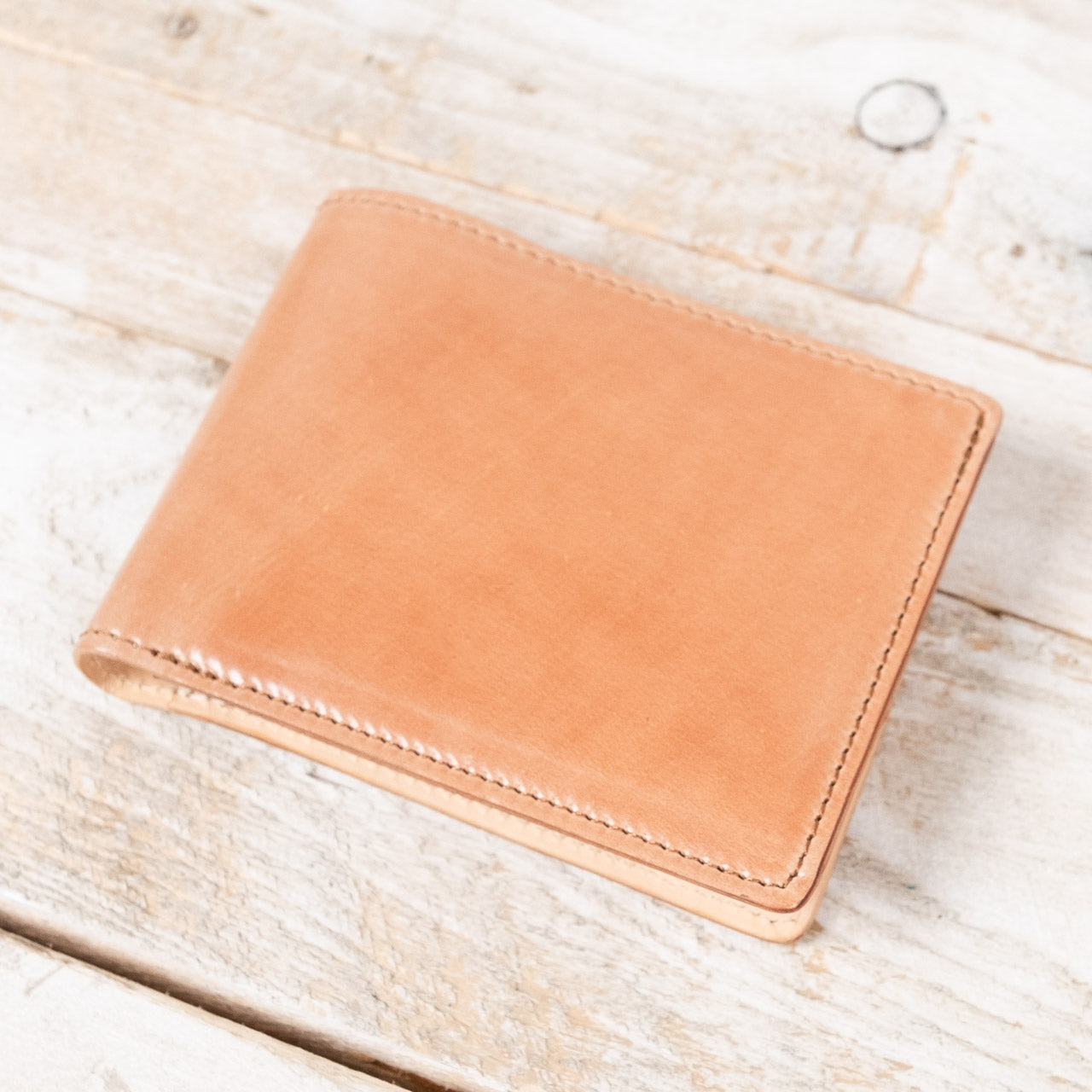 Longshore Coin Geldbeutel Shinki Shell Cordovan Tan