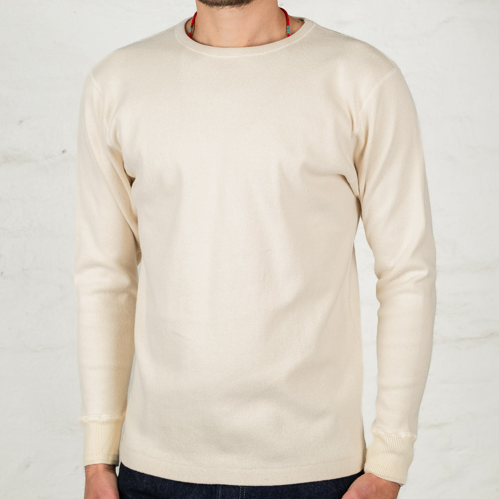 Crew Neck Amish Under Wear Beige