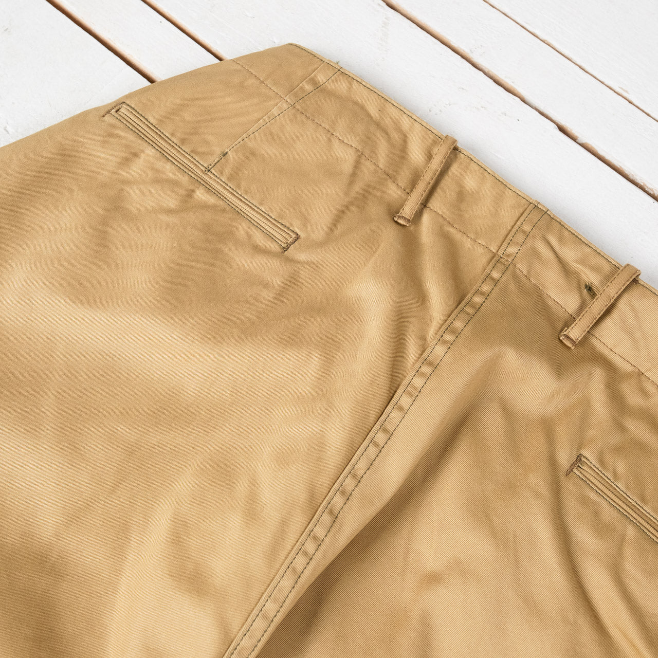 Khaki Chino Breeches Beige