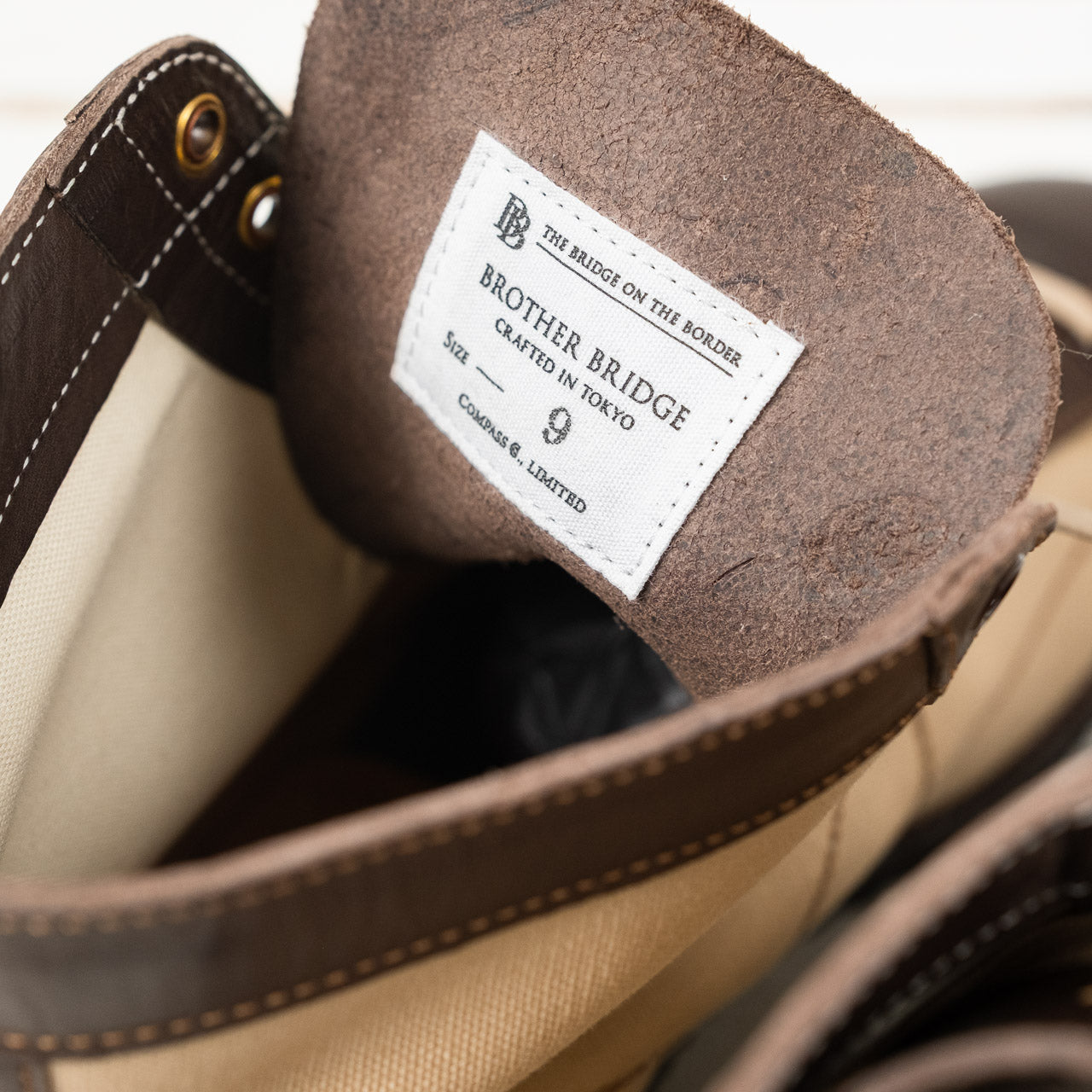 Henry Boot Canvas Brown