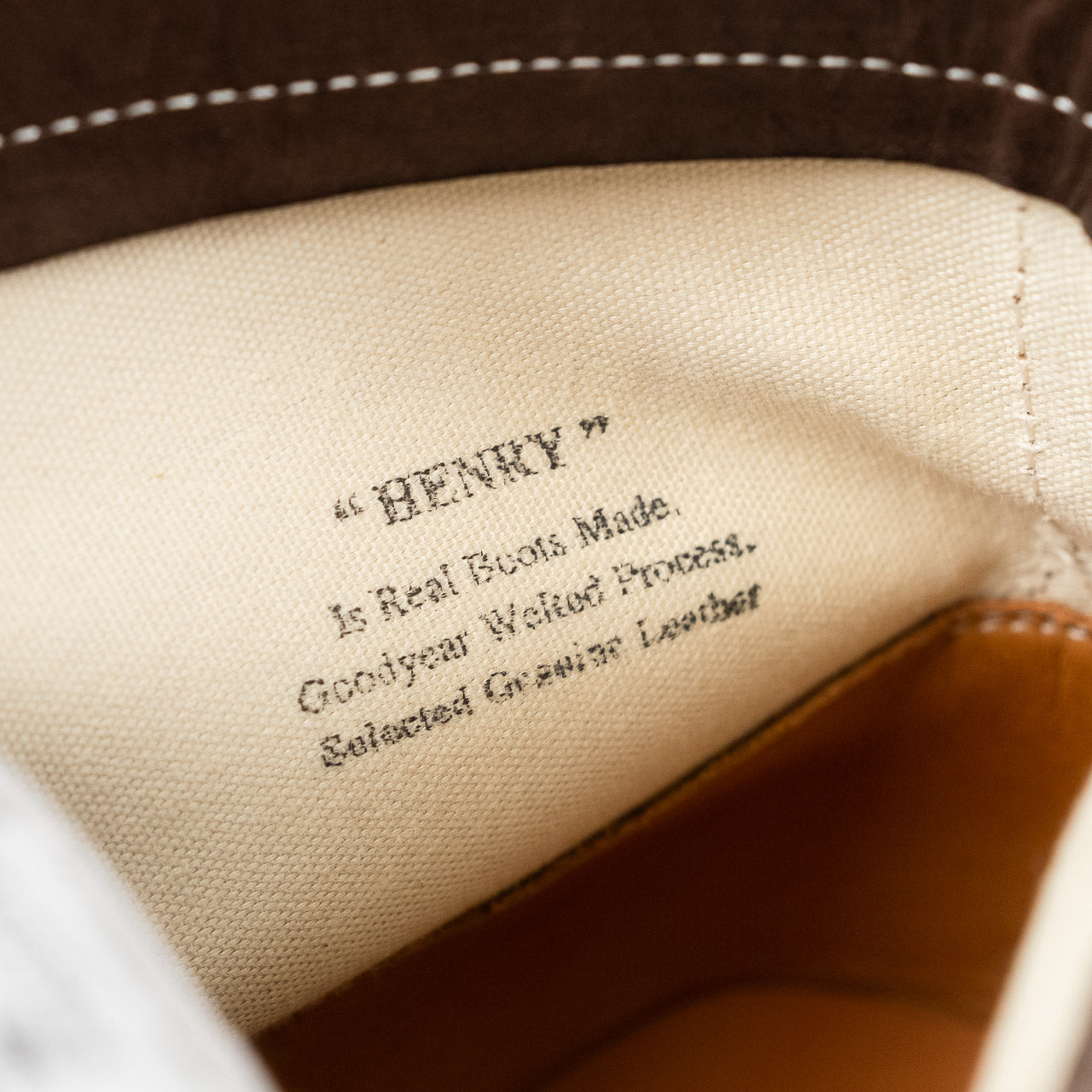 Henry Boot Canvas Brown