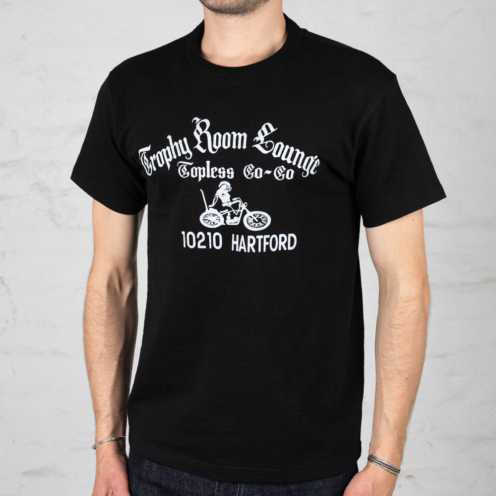 Athletic T-Shirt "Trophy Room Lounge" Schwarz