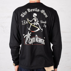 L/S Tee 13th Bomb. Sq. – Grim Reapers Black