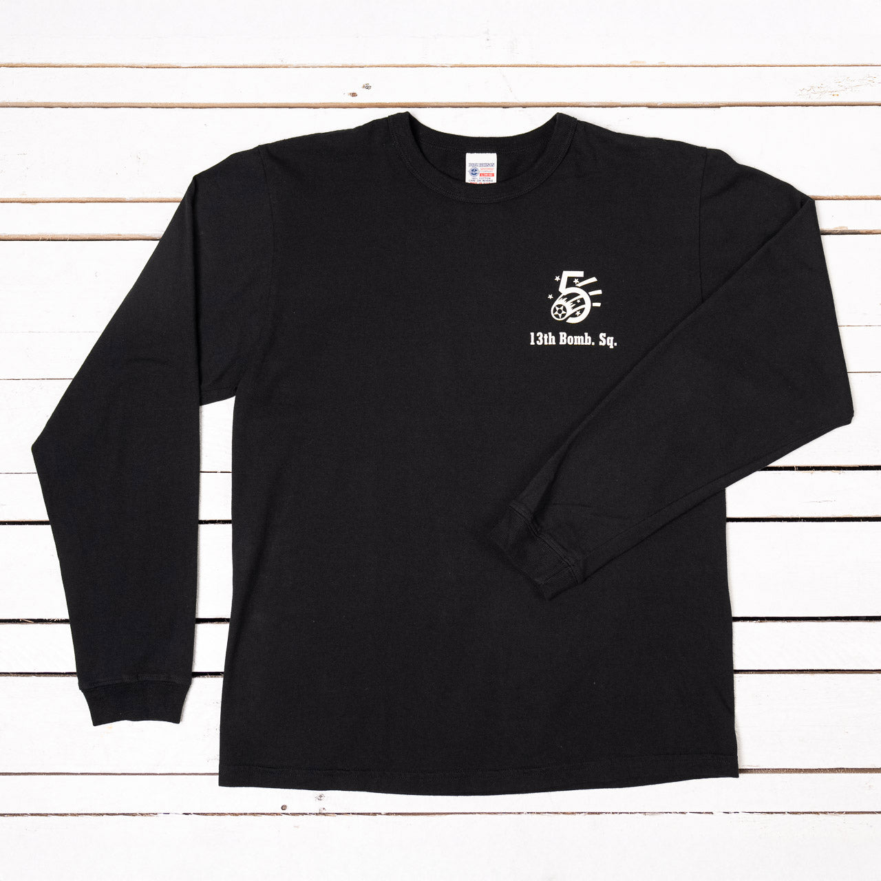 L/S Tee 13th Bomb. Sq. – Grim Reapers Black