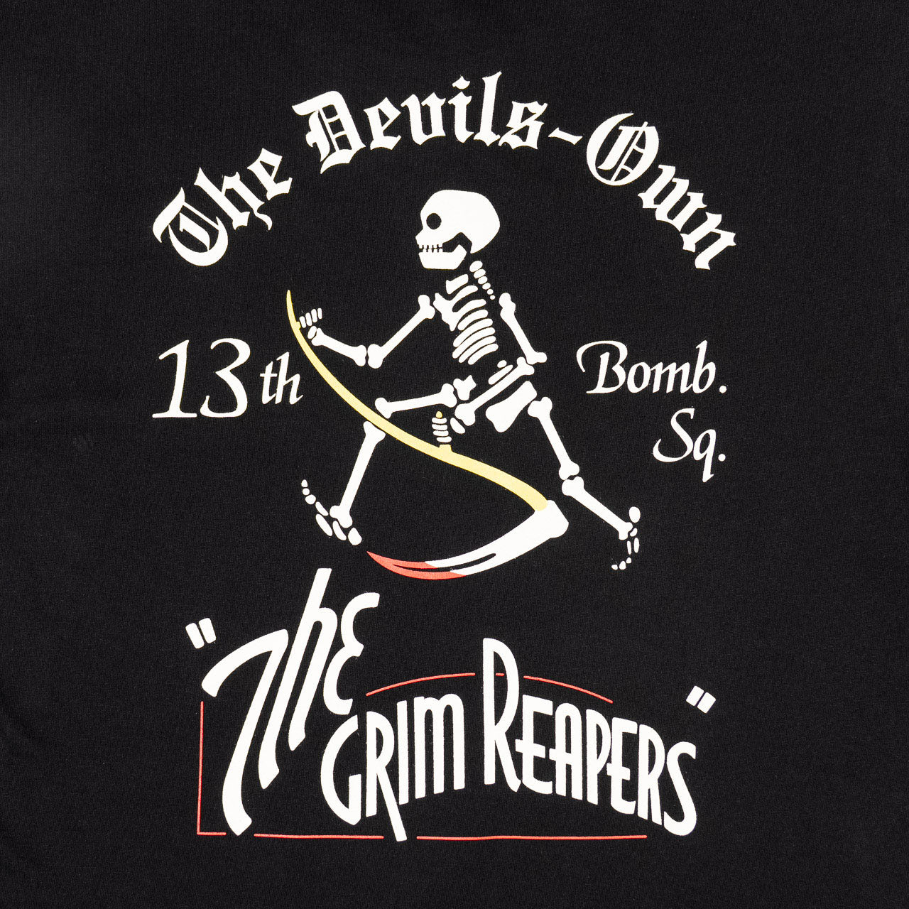 L/S Tee 13th Bomb. Sq. – Grim Reapers Black