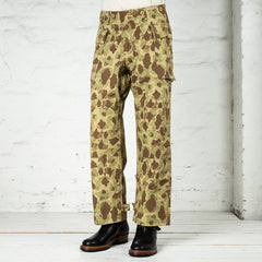 Trousers, Herringbone Twill, Camouflage