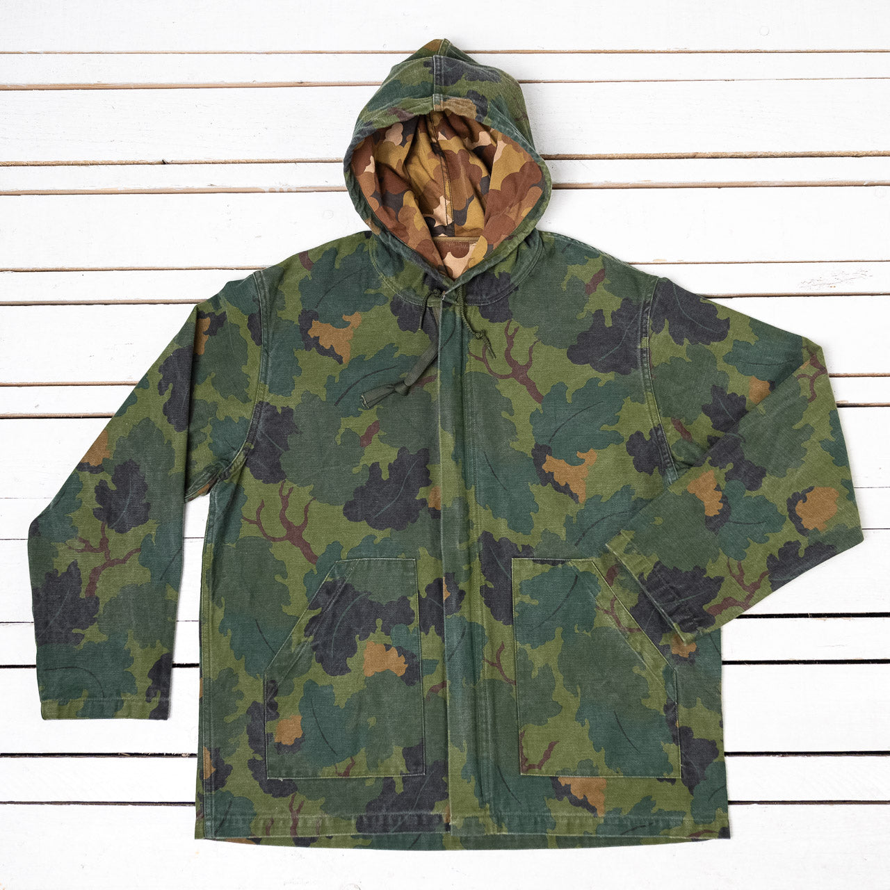 Buzz Rickson's BR15519 Mitchel Camouflage Parka Civilian Model