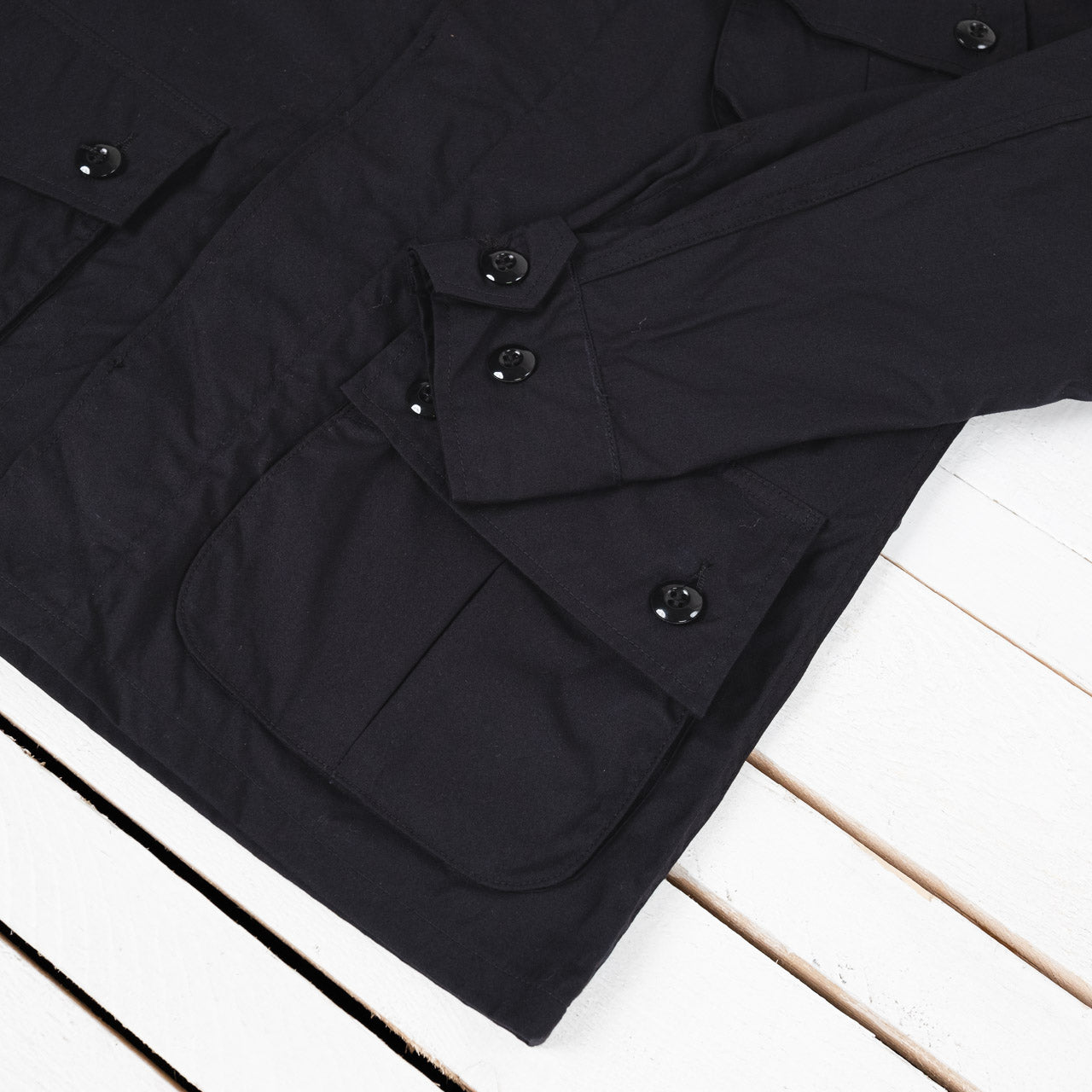 William Gibson Combat Tropical Jacket Black