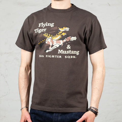 S/S T-Shirt 26th FIGHTER SQ. Schwarz