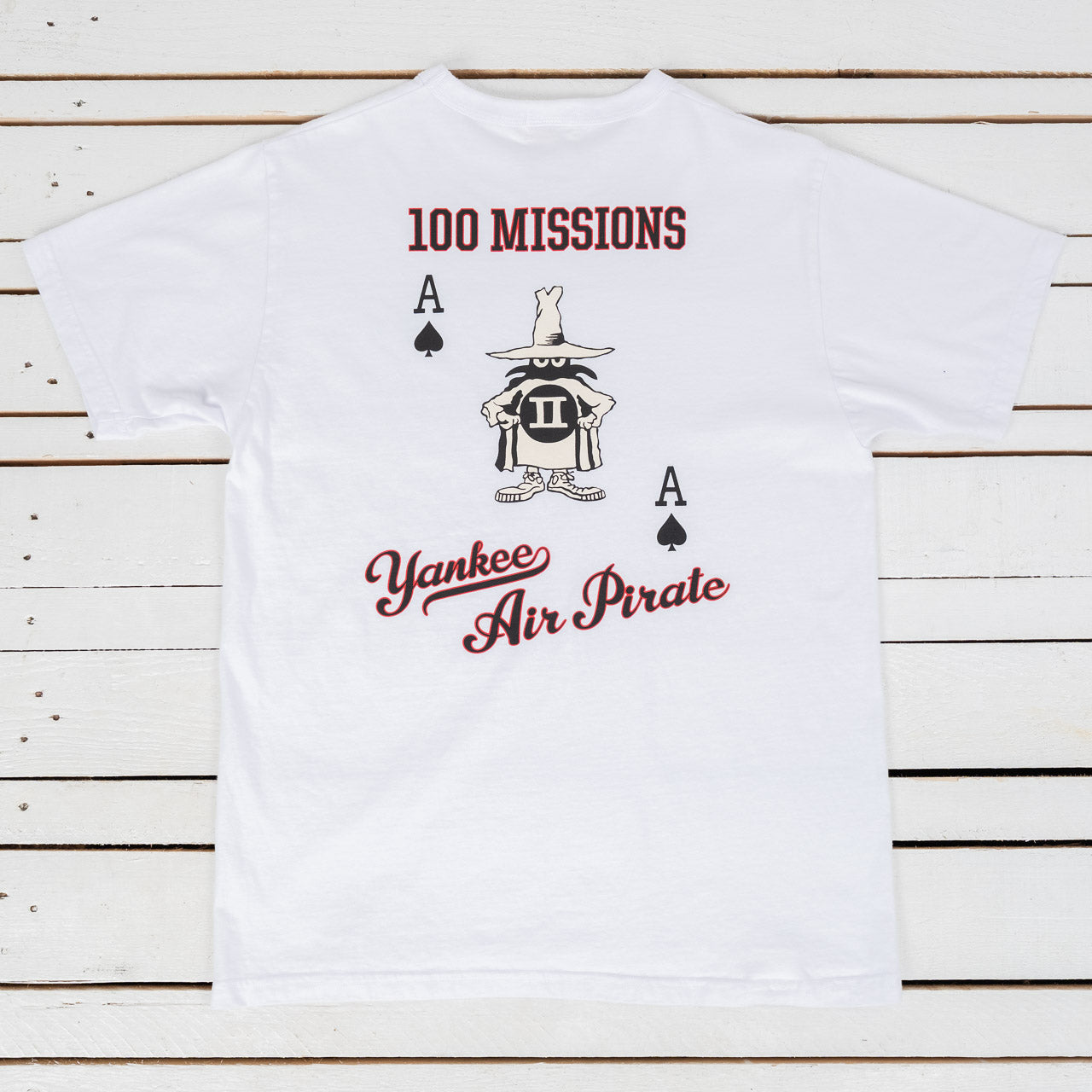 S/S T-Shirt Yankee Air Pirate White
