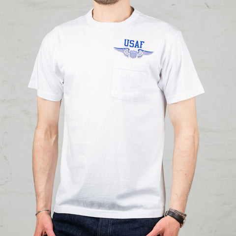 S/S Pocket T-Shirt U.S. Air Force Weiß