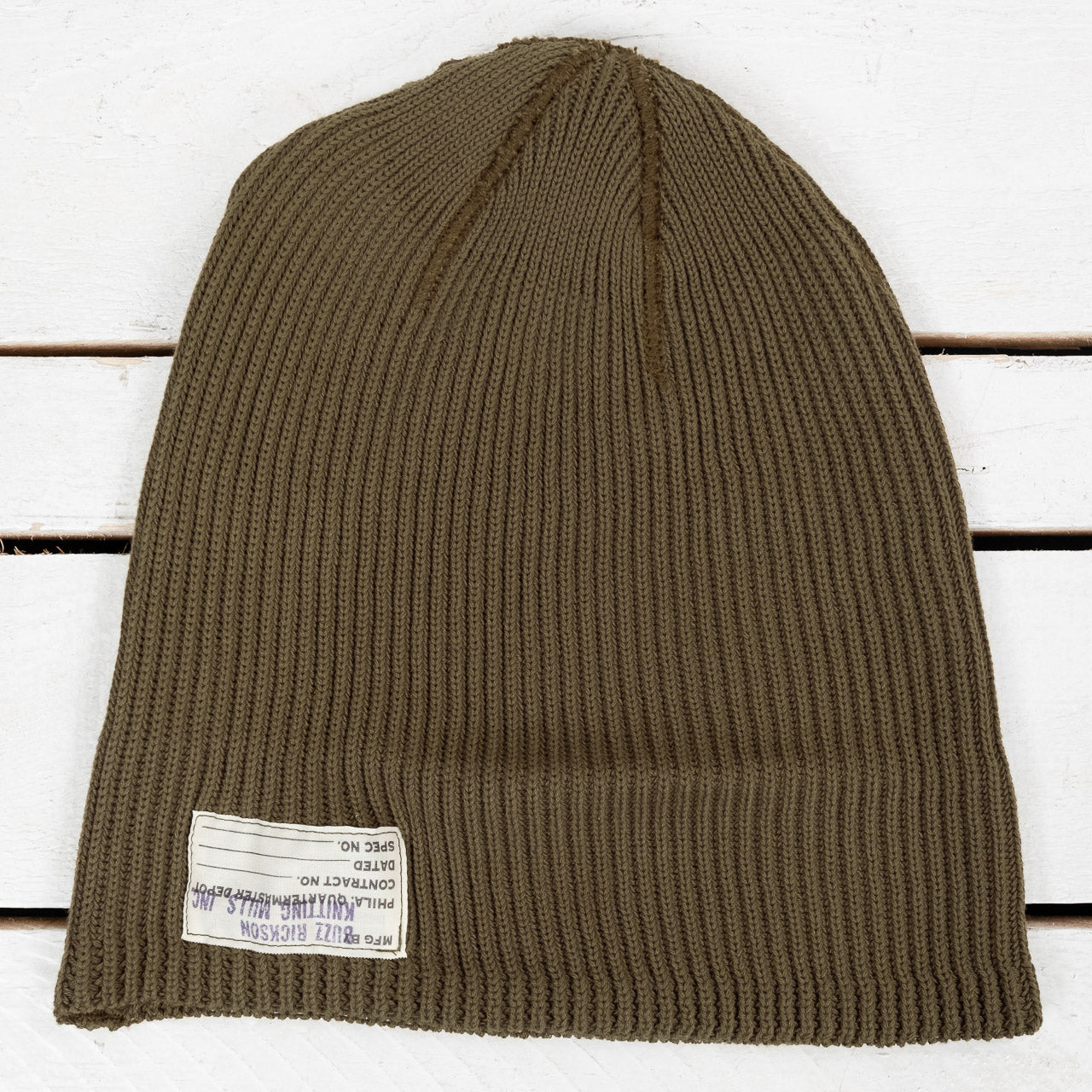 Watch Cap Cotton Olive