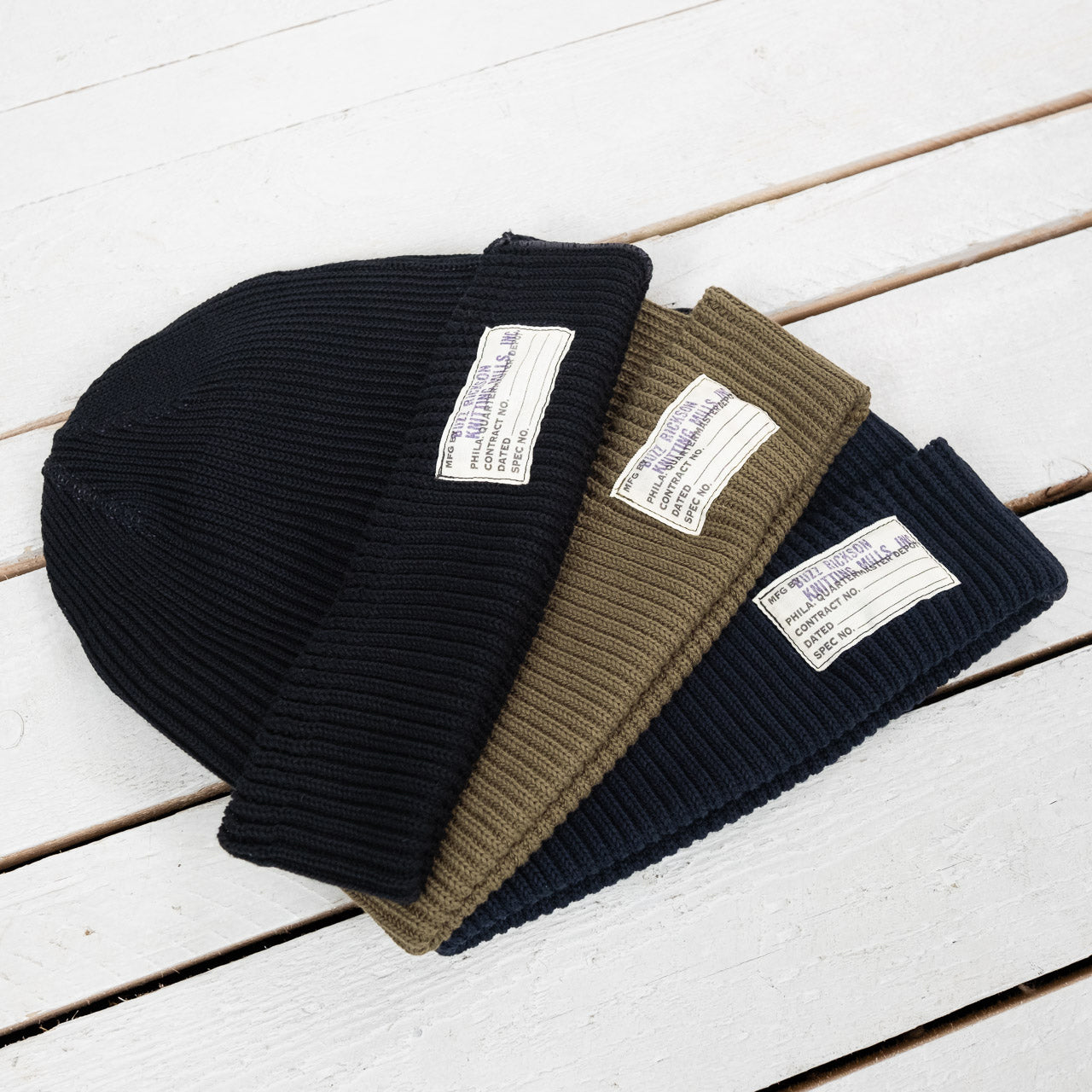Watch Cap Cotton Olive