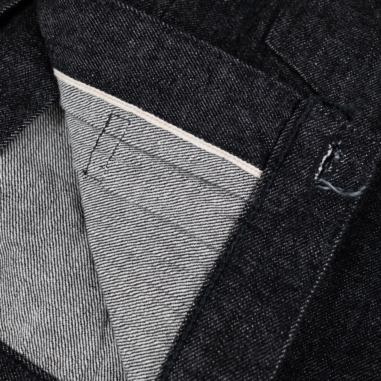 William Gibson WWII Black Denim Blouse
