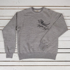 Freedom Sleeve Sweat Shirt Flying Tigers Gray Heather