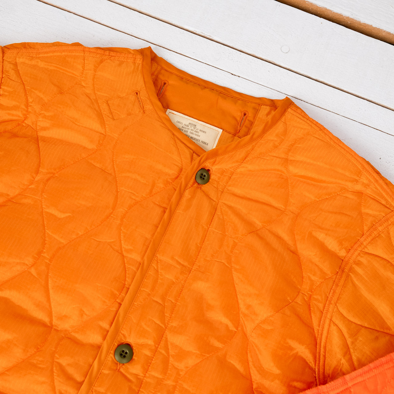 Liner, Extreme Cold Weather Parka Orange