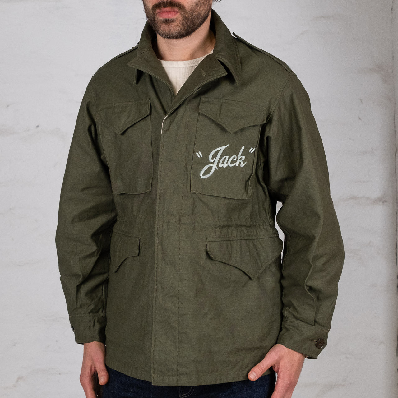 M-1943 Dragon & Lady Jacket Hand Painted