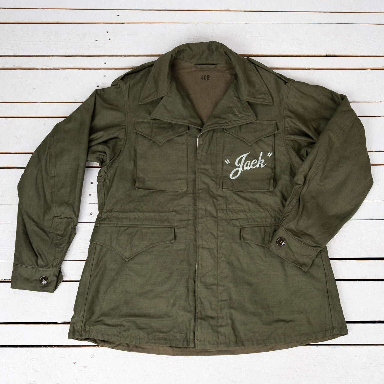 M-1943 Dragon & Lady Jacket Hand Painted