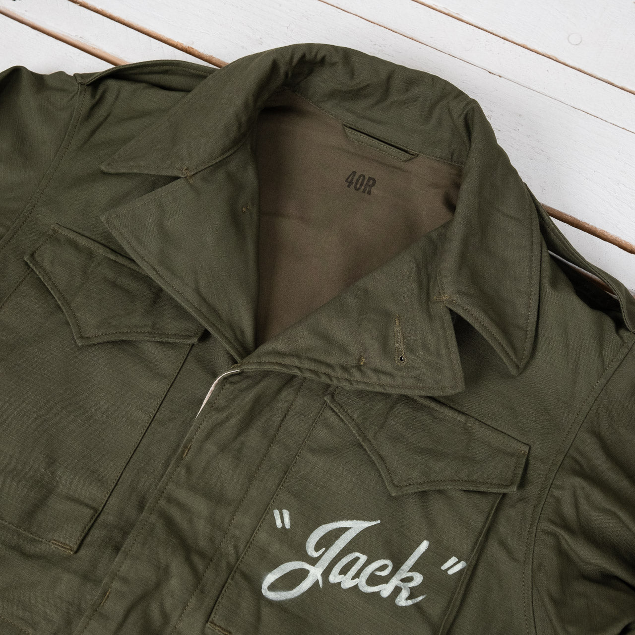 M-1943 Dragon & Lady Jacket Hand Painted