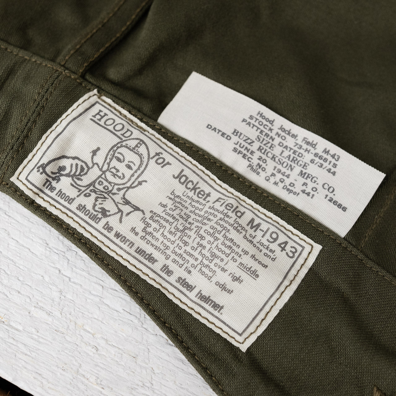 M-1943 Field Jacket Olive