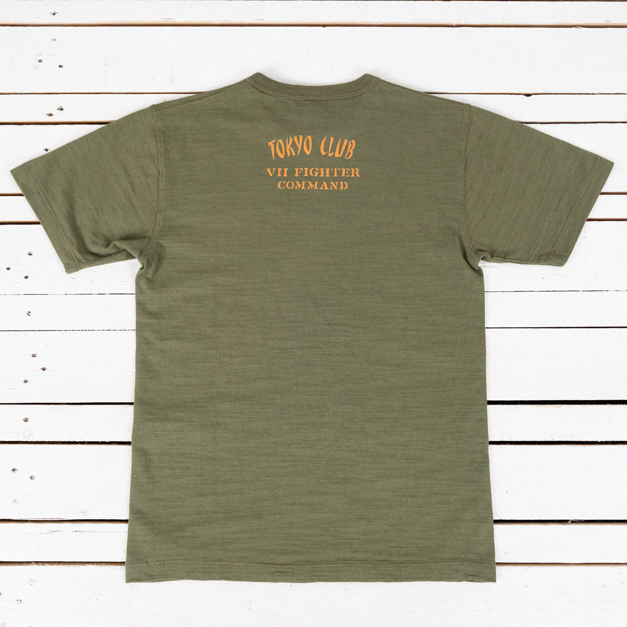 Slub Yarn T-Shirt 72nd Fighter SQ. Oliv