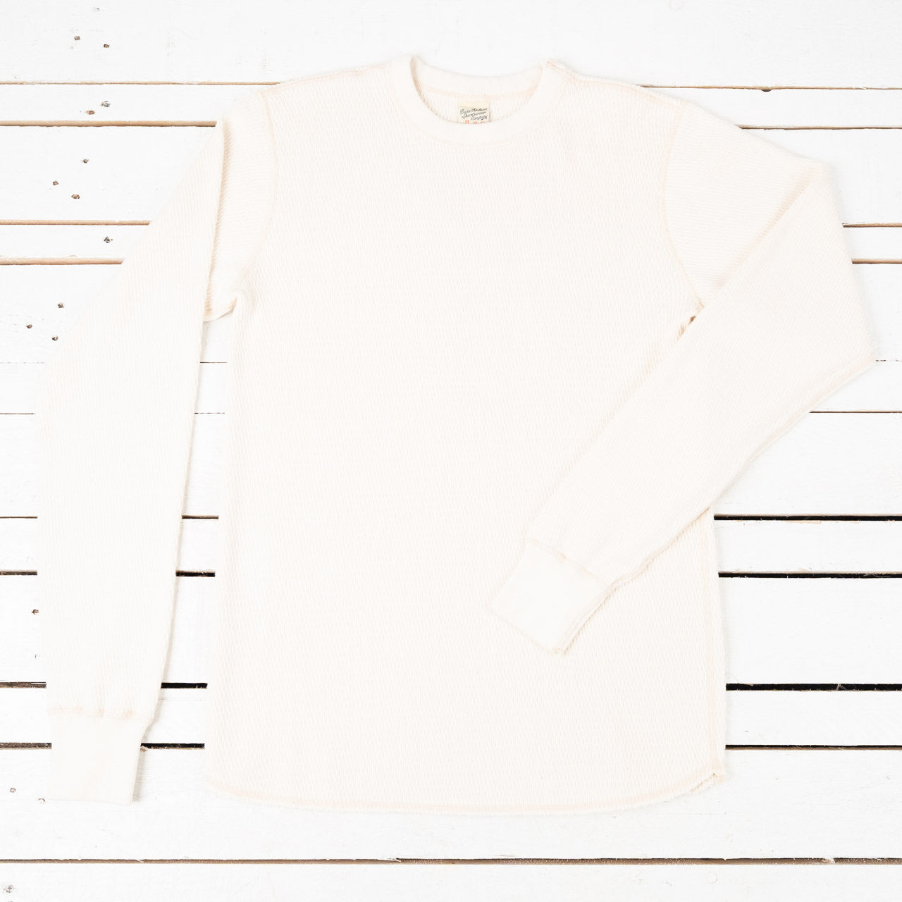 Thermal Plain T-Shirt Natural