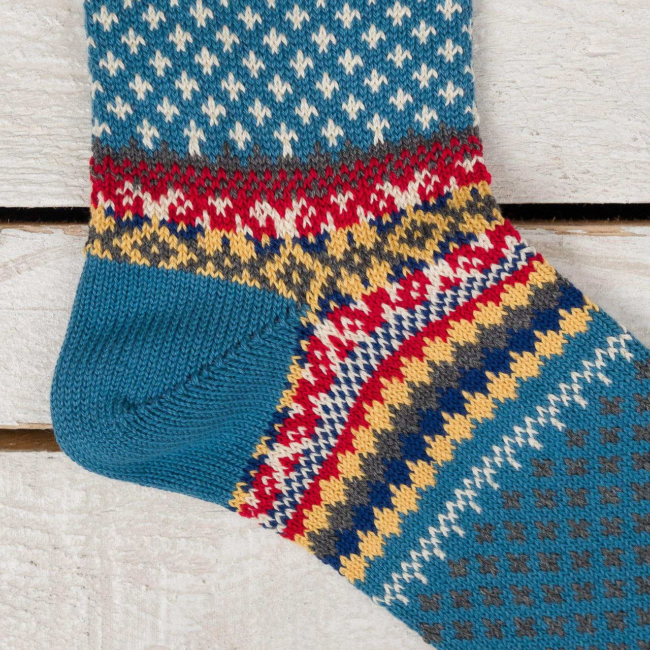 Skog Cotton Cobalt socks