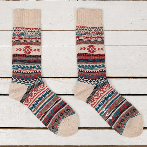 Socks Rio Colorado Cotton Alabaster